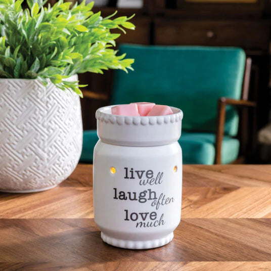 Live Laugh Love Electric Warmer