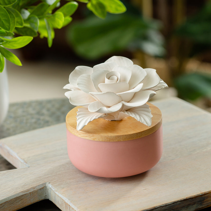 Rose - Porcelain Essential Oil Diffuser