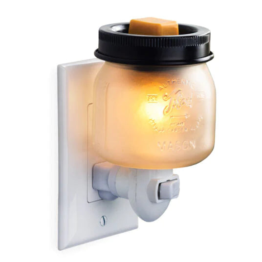 Glass Mason Jar Plug-In Warmer