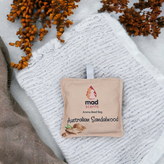 Australian Sandalwood - Aroma Fragrance Bead Bag