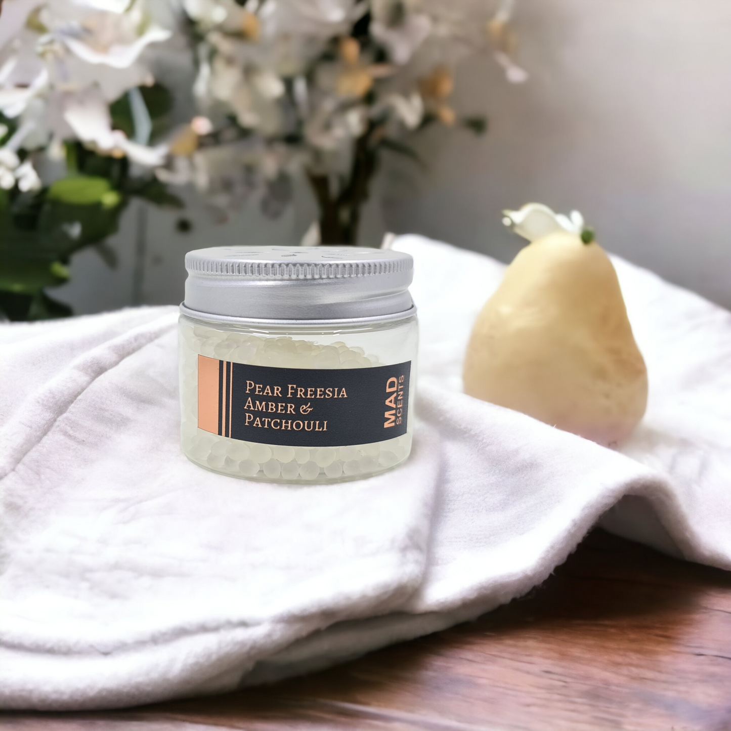 Pear Freesia Amber Patchouli - Aroma Bead Jar