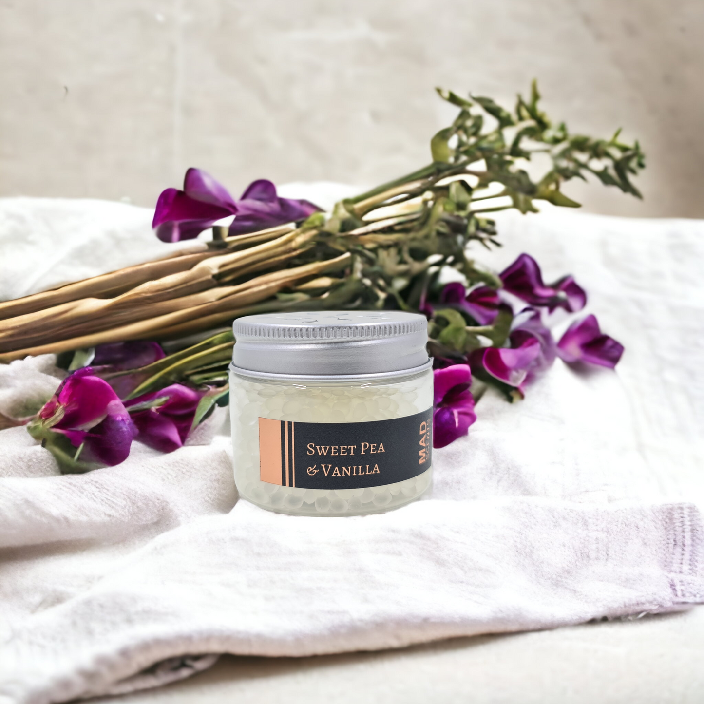 Sweet Pea & Vanilla - Aroma Bead Jar