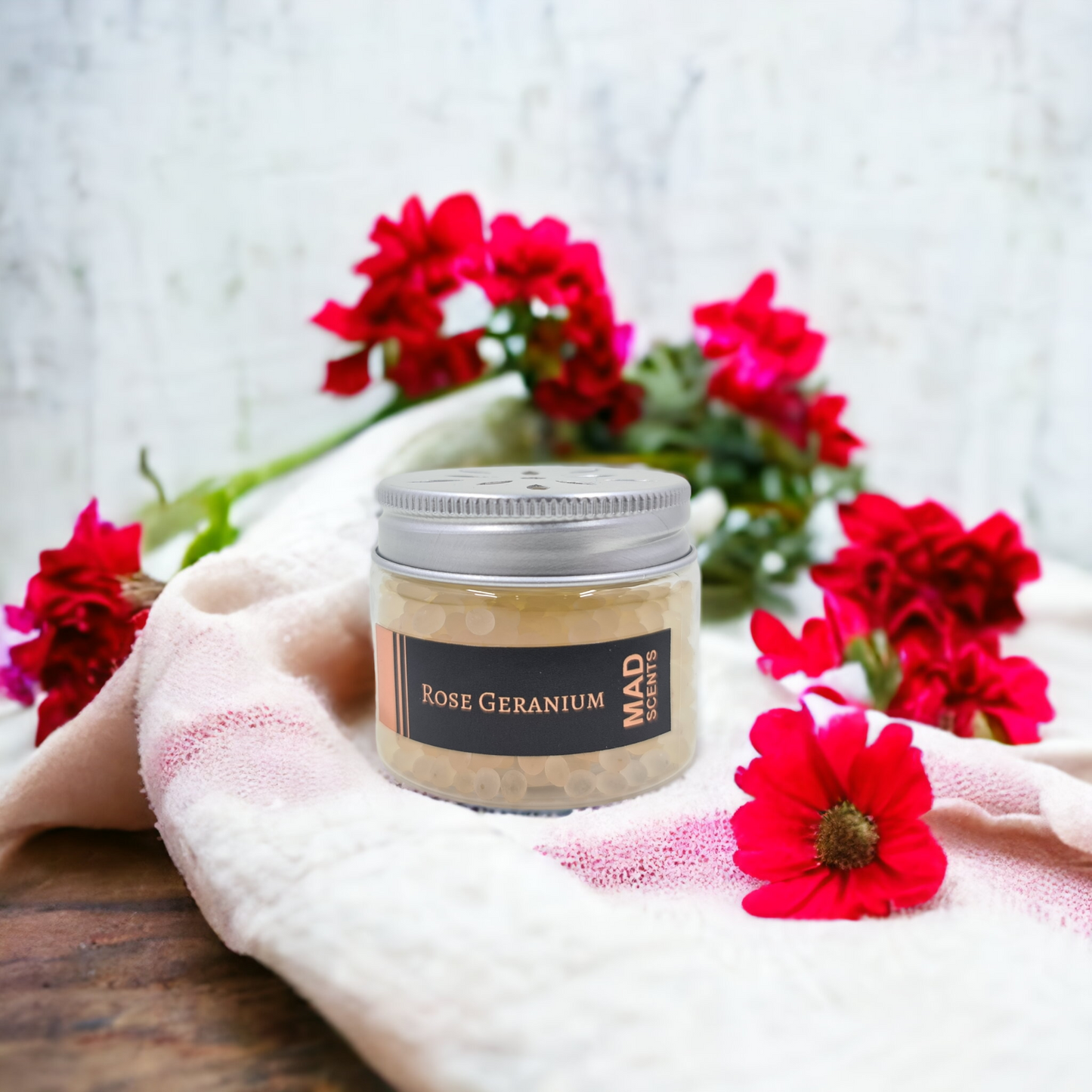 Rose Geranium - Aroma Bead Jar