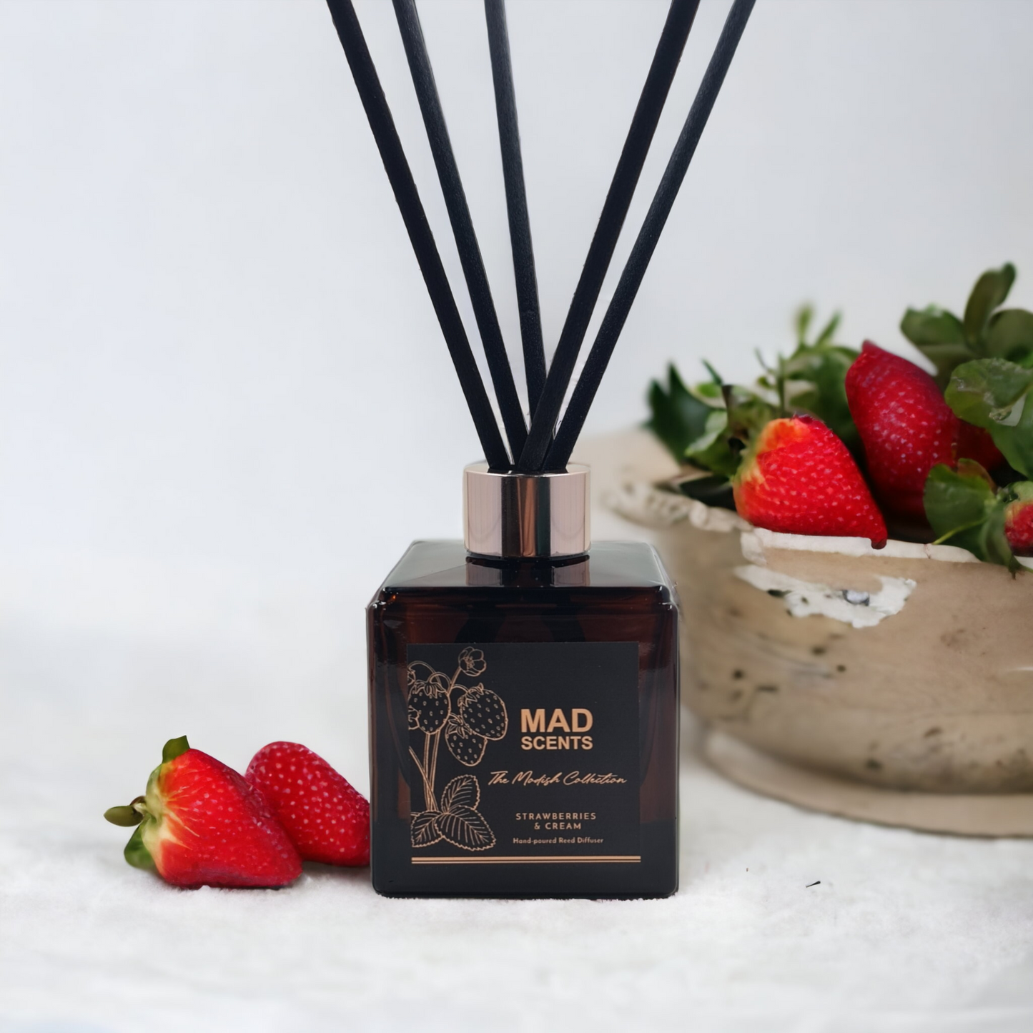 Strawberries & Cream - Modish Reed Diffuser (120ml)