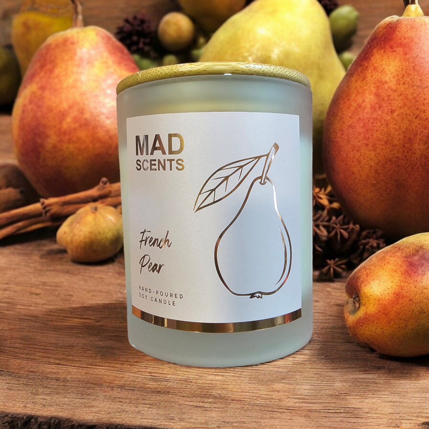 French Pear - Classic Frosted Candle