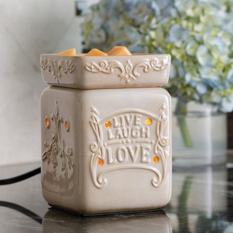 Live Laugh Love Electric Warmer