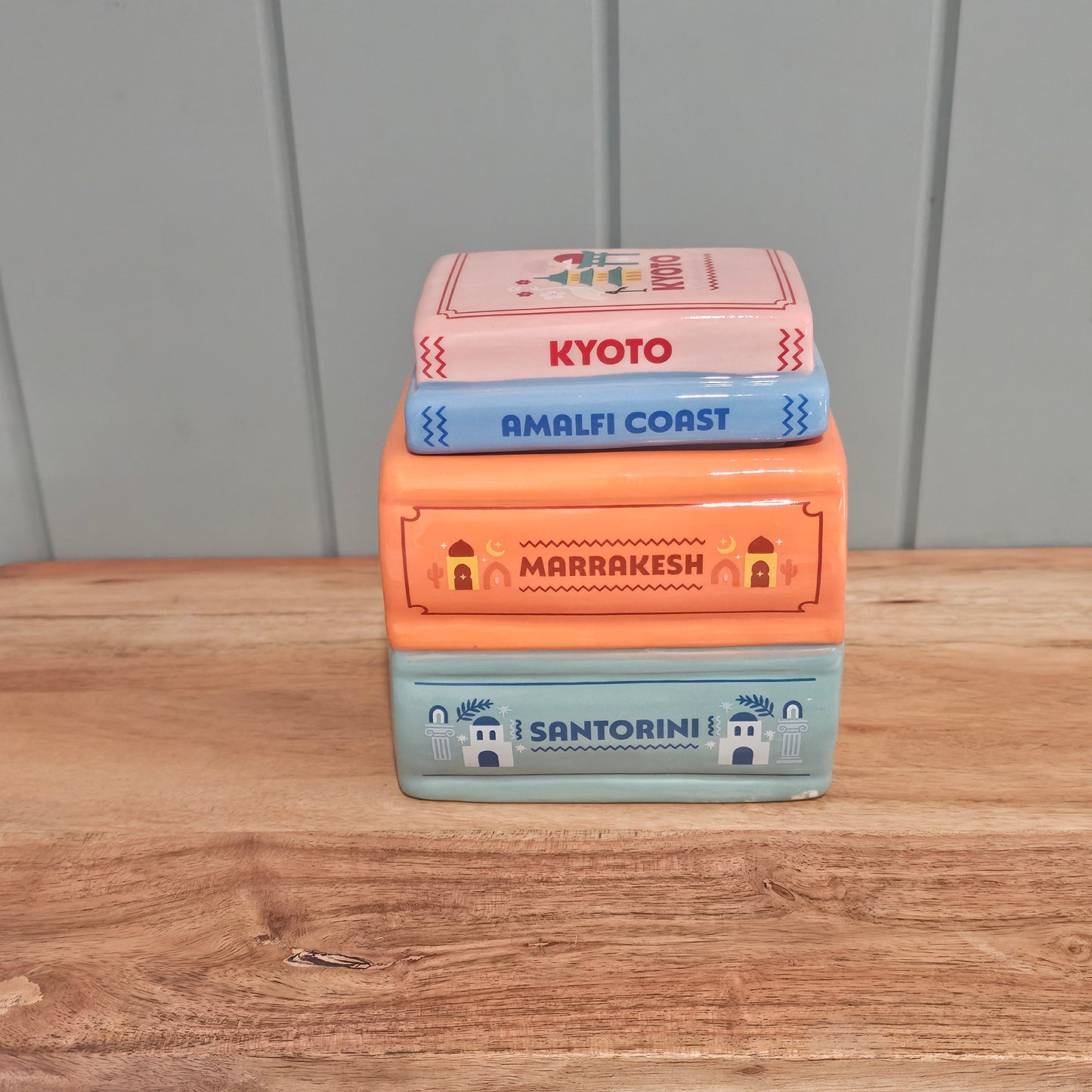 Travel Book Stack Oil Burner