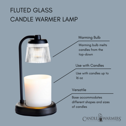 Fluted Candle Warmer