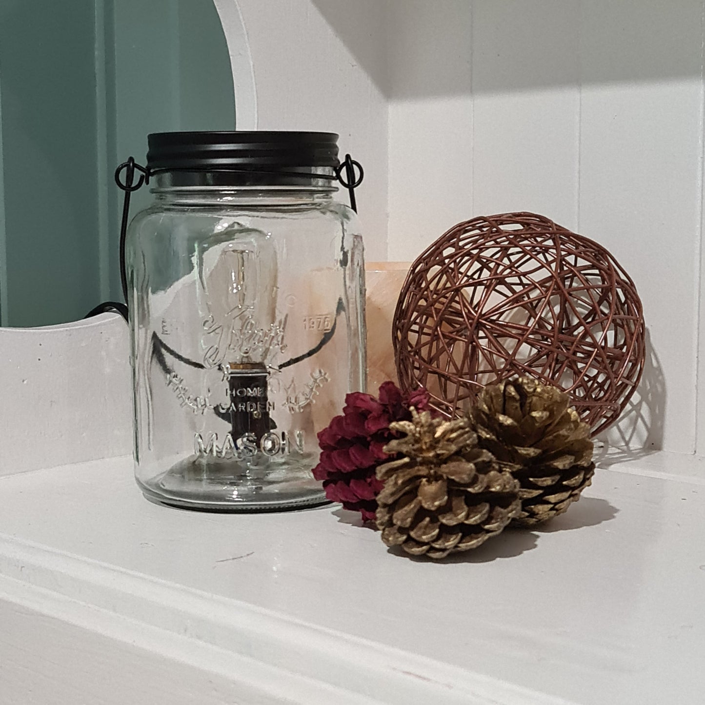 Mason Jar Edison Electric Warmer
