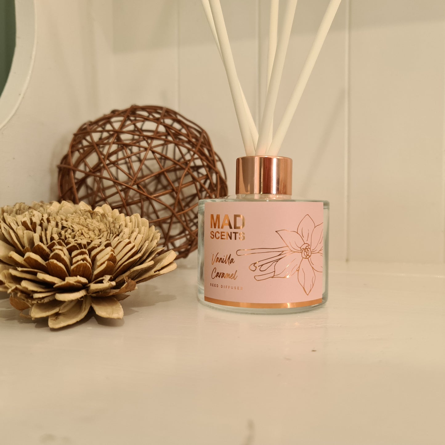 Vanilla Caramel - Classic Reed Diffuser 120ml