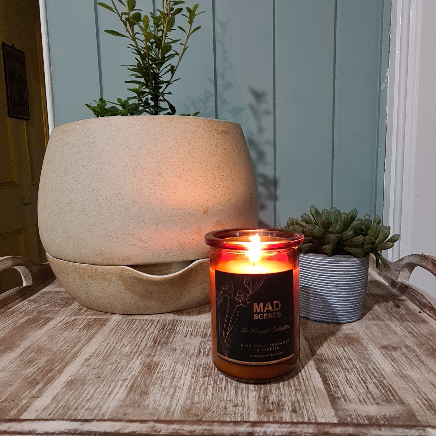 Pink Musk Bergamot & Freesia - Province Candle
