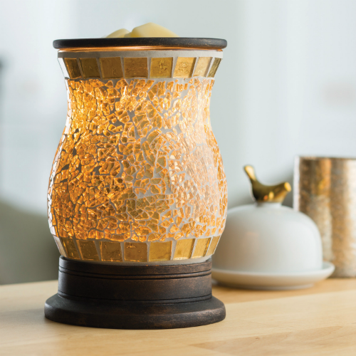 Gold Glass Electric Melt Warmer