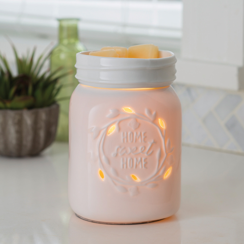 Home Sweet Home Mason Jar Electric Warmer