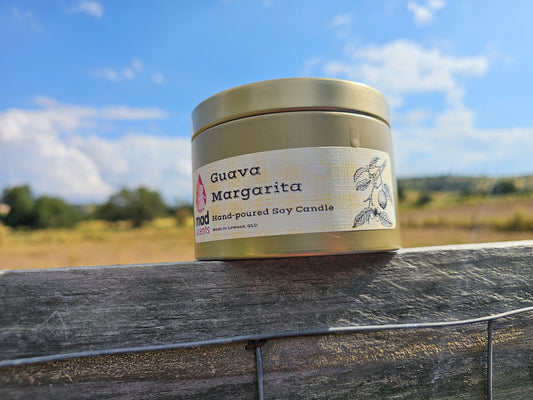 Guava Margarita - Large Tin Candle