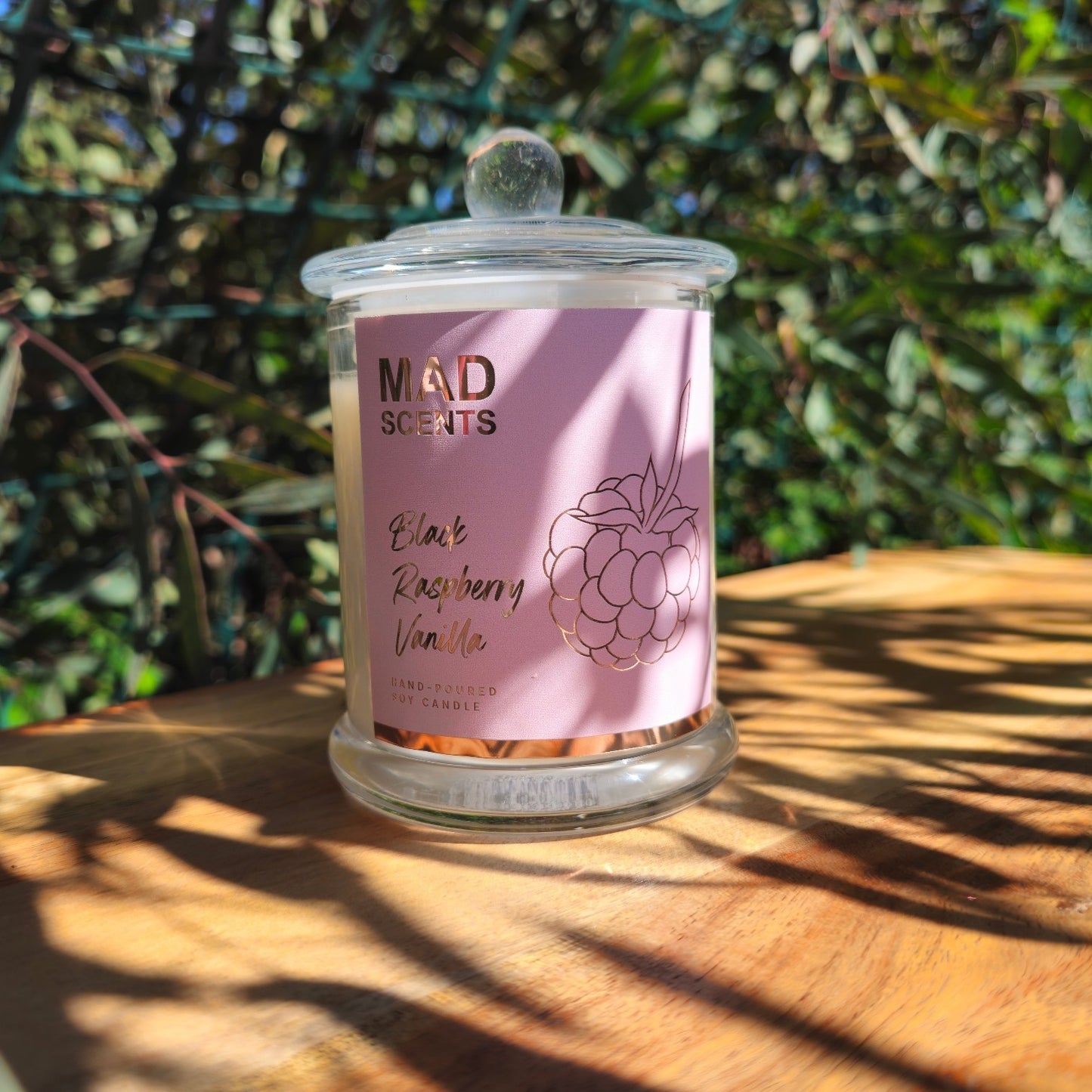 Black Raspberry & Vanilla - Mid WW Candle
