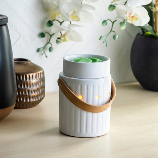 Leather Handle Electric Warmer