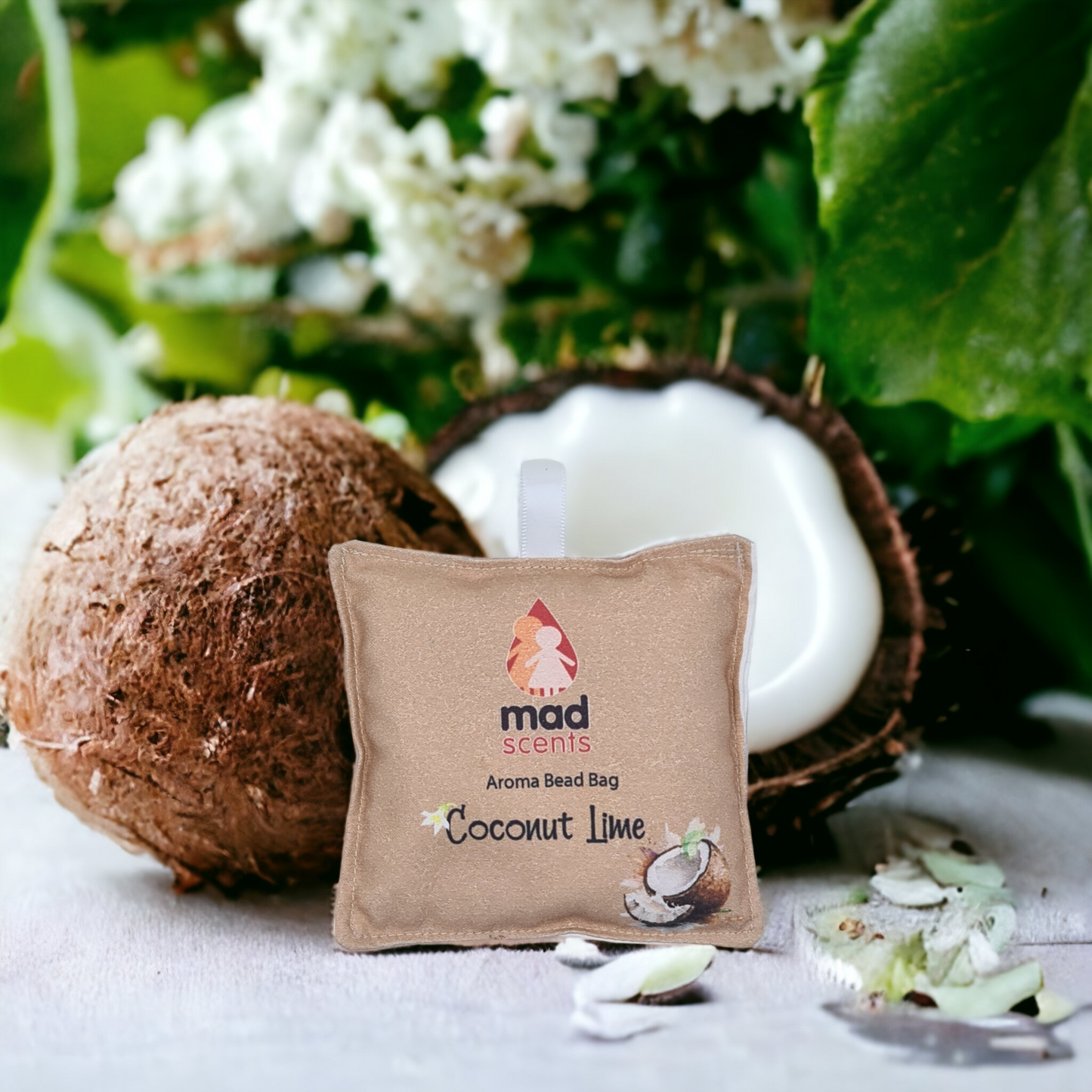 Coconut Lime - Aroma Fragrance Bead Bag