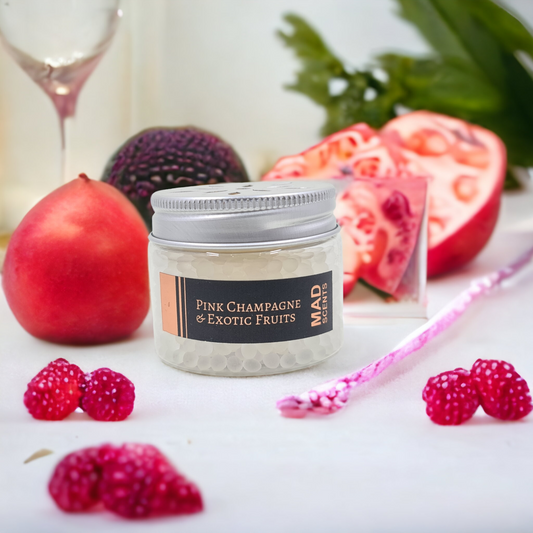 Pink Champagne & Exotic Fruits - Aroma Bead Jar
