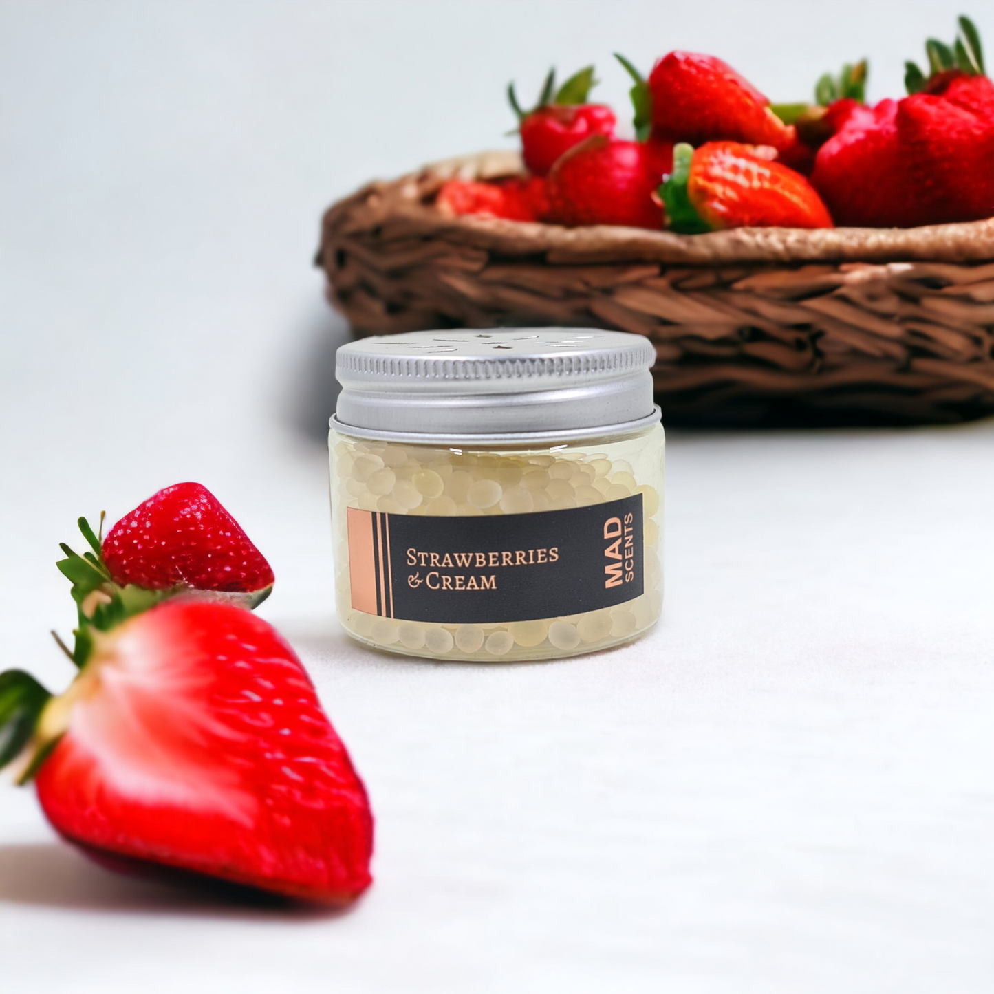 Strawberries & Cream - Aroma Bead Jar