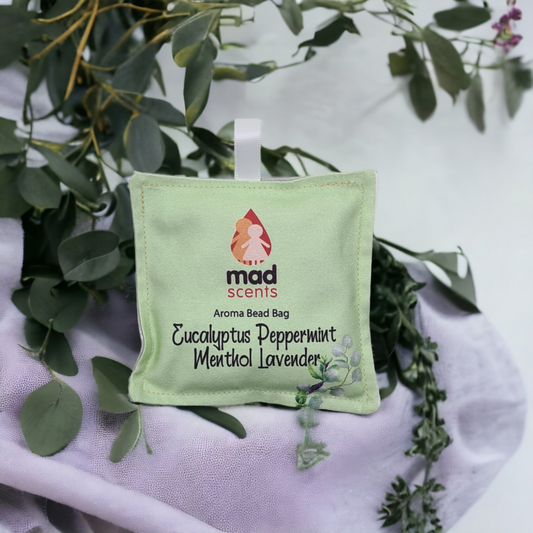 Eucalyptus Peppermint Menthol & Lavender - Aroma Fragrance Bead Bag