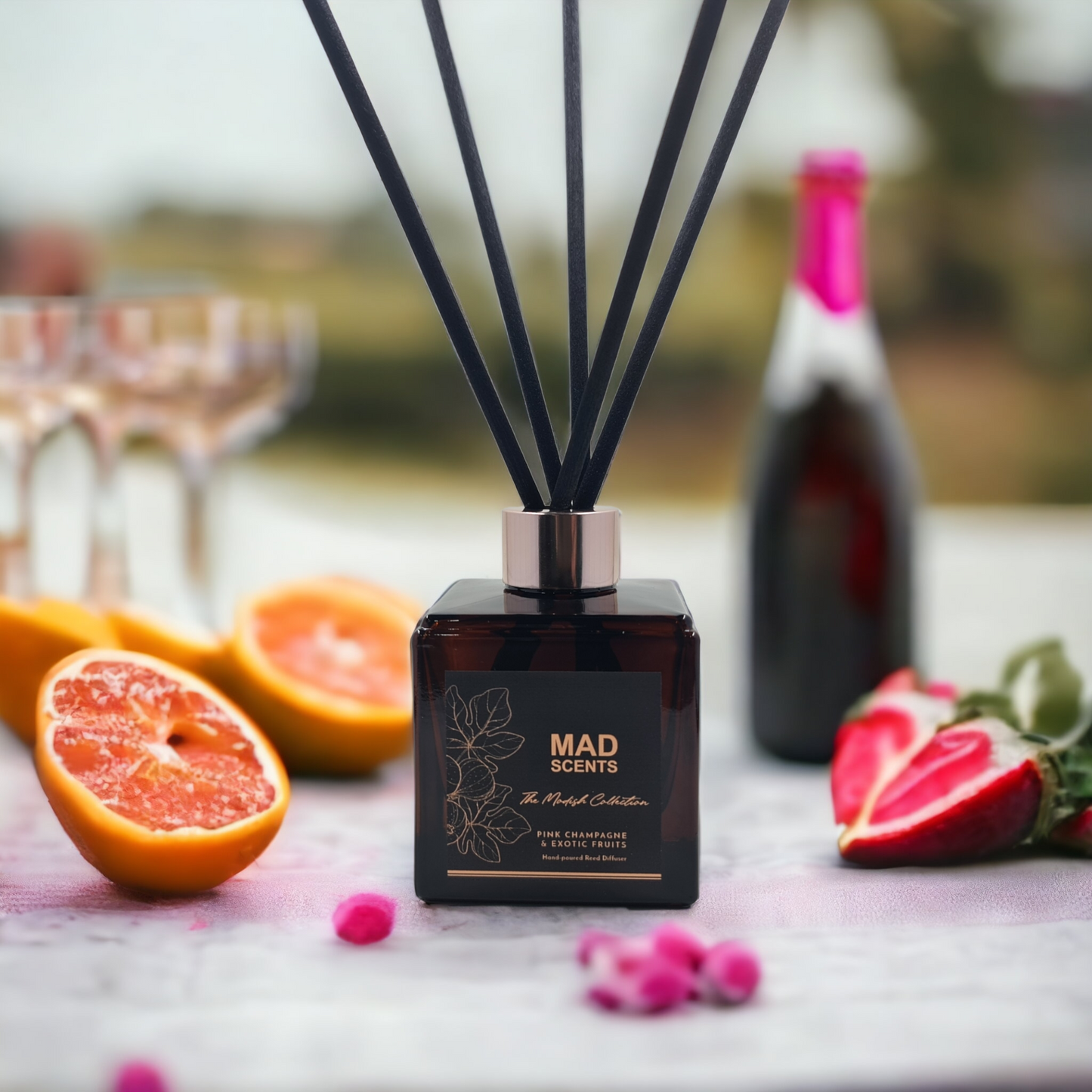Pink Champagne & Exotic Fruits - Modish Reed Diffuser (120ml)