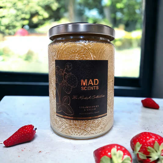 Strawberries & Cream Modish XL Candle (Limited Edition)