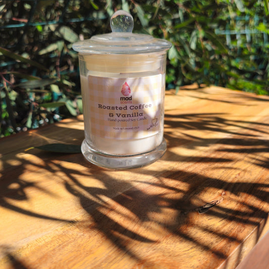 Roasted Coffee & Vanilla - Mid WW Candle