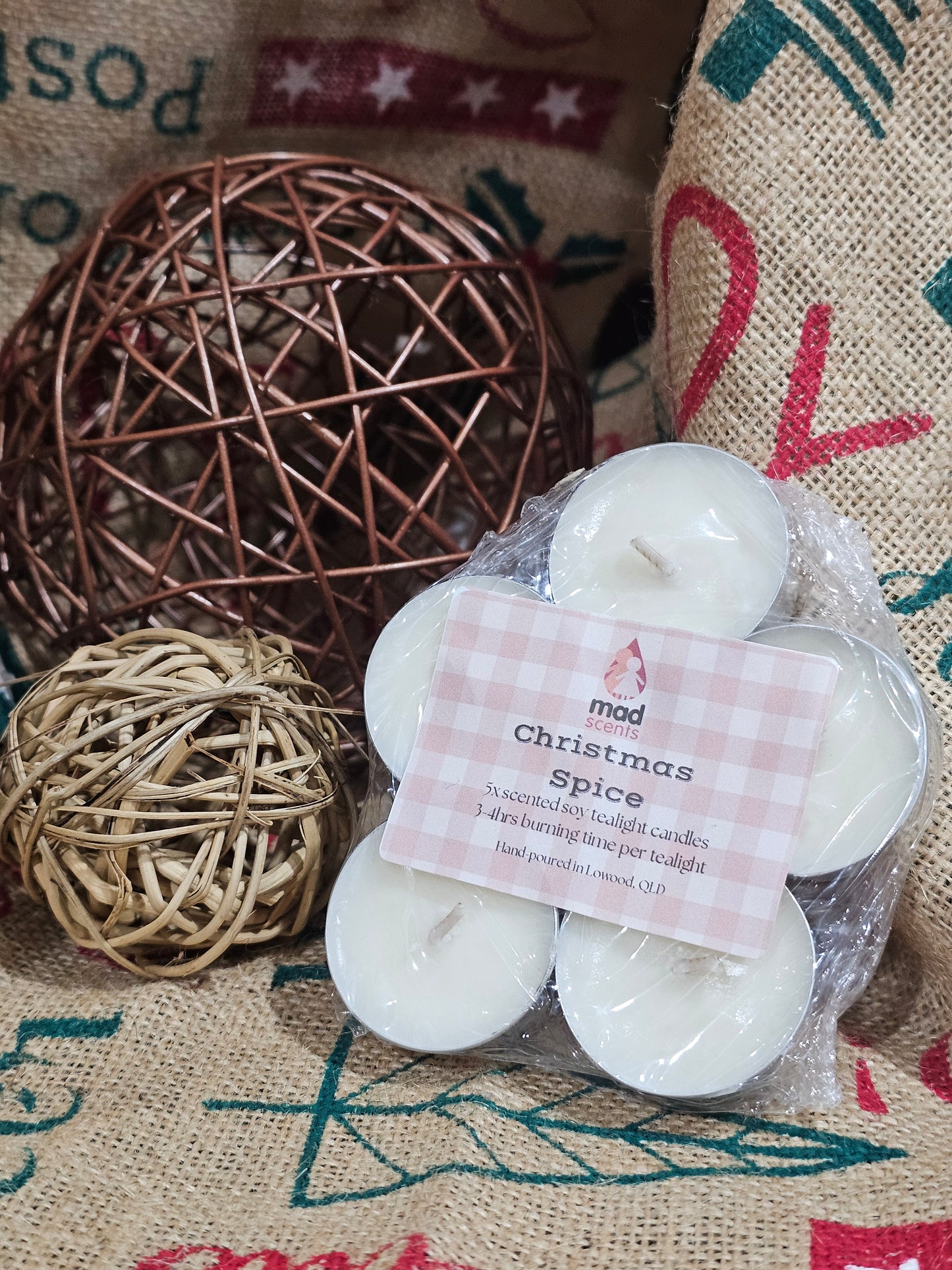 Standard Tealights - 5pack (Seasonal Fragrances)