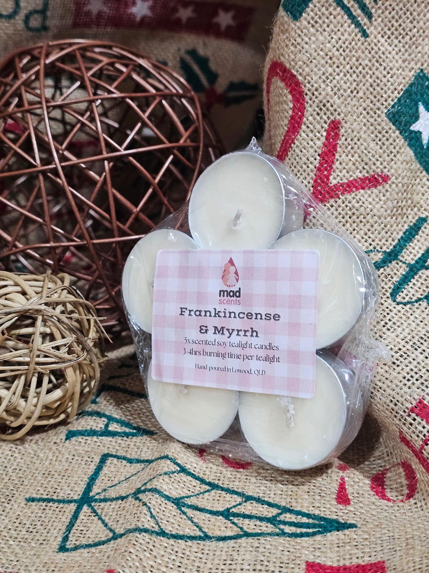 Standard Tealights - 5pack (Seasonal Fragrances)