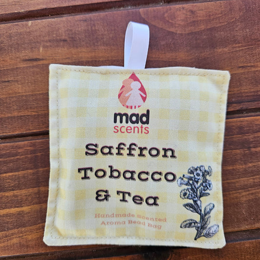 Saffron Tobacco & Tea - Aroma Fragrance Bead Bag