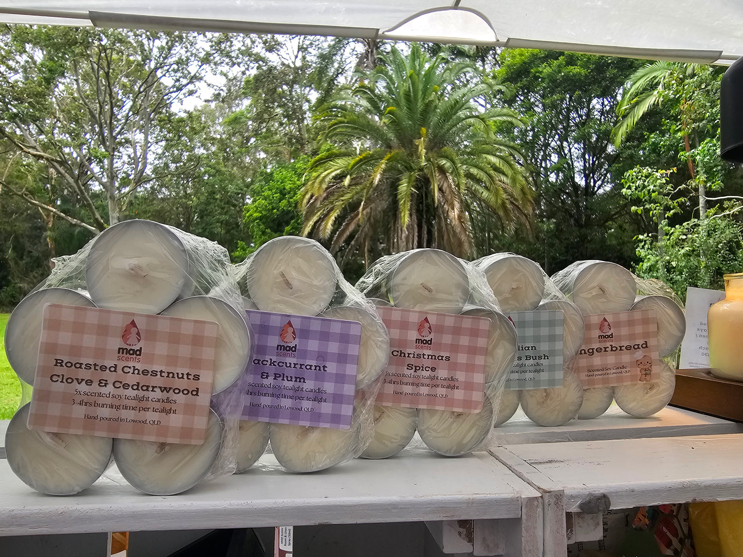 Standard Tealights - 5pack (Seasonal Fragrances)