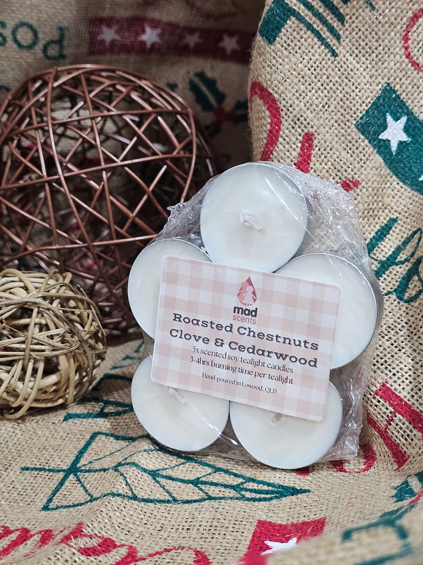 Standard Tealights - 5pack (Seasonal Fragrances)