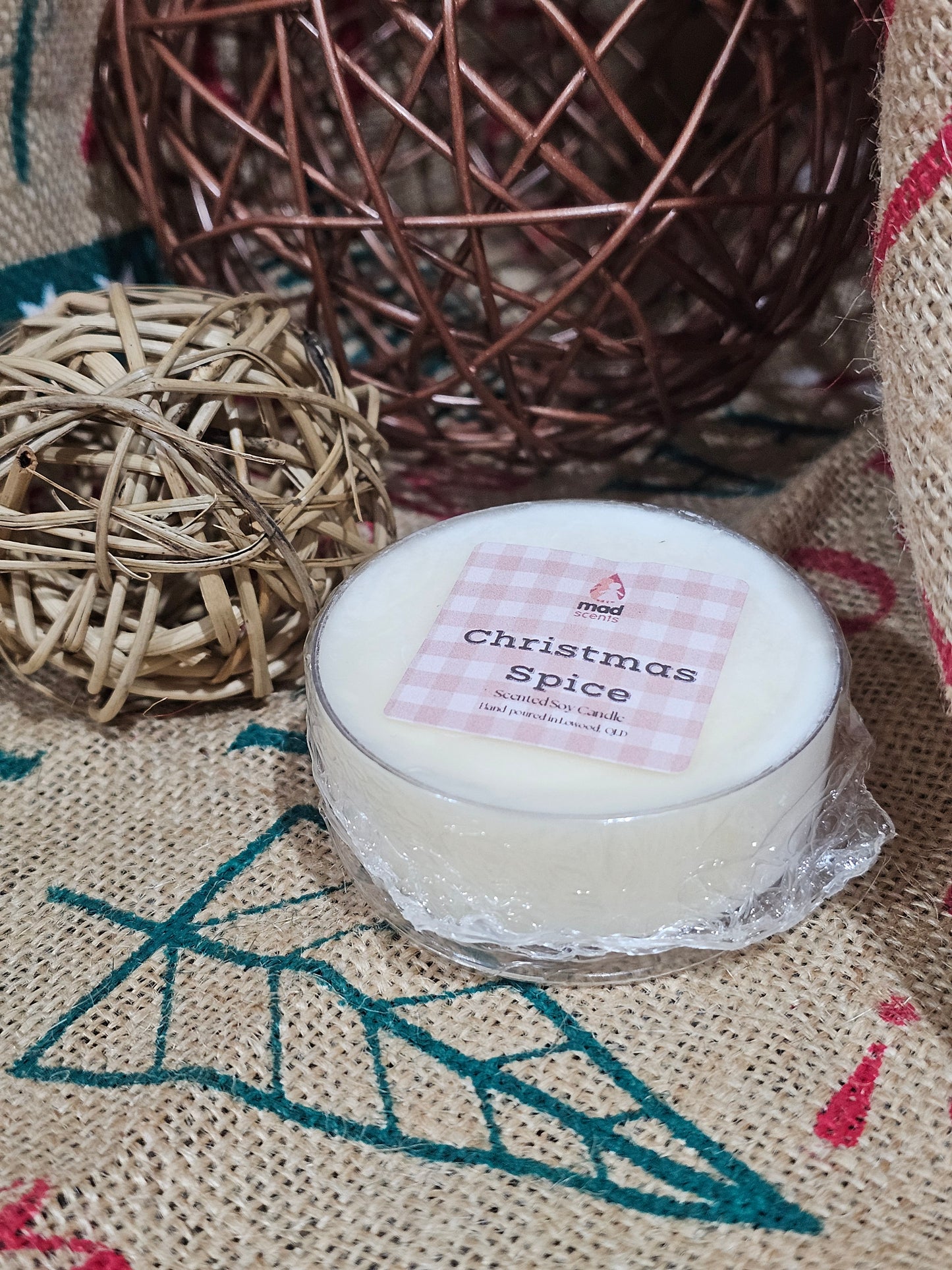 Maxi Tealight Soy Candles - (Seasonal Fragrances)