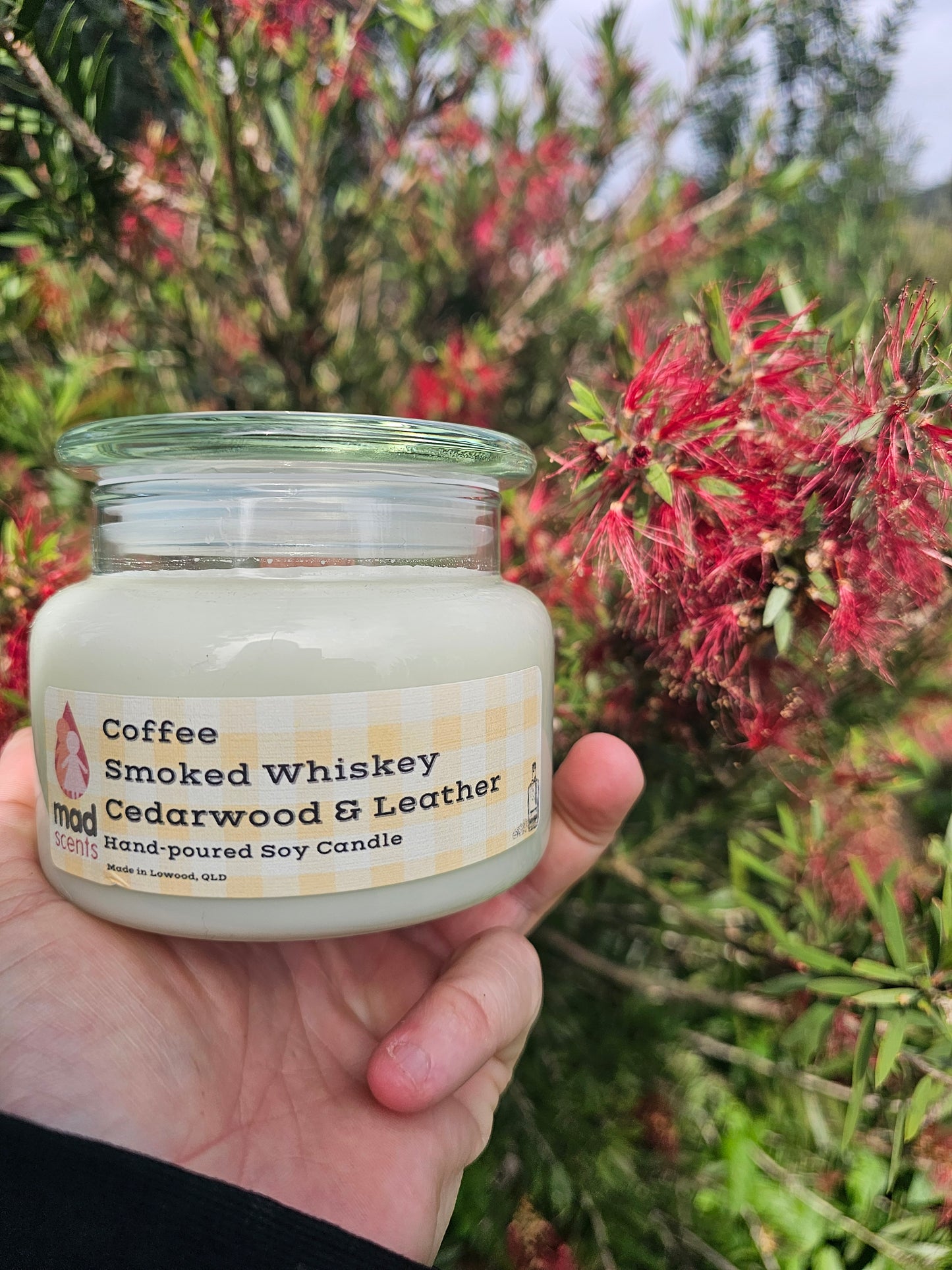 Fresh Hay & Golden Wattle -  Wood Wick Candle