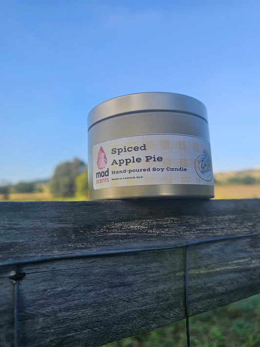 Spiced Apple Pie - Large Tin Candle