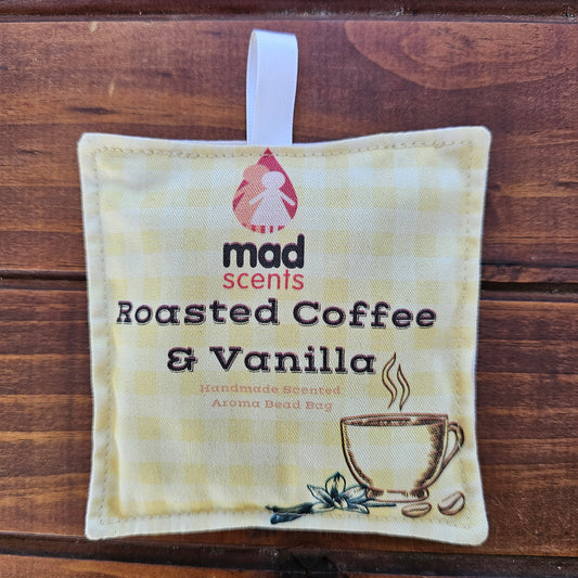Roasted Coffee & Vanilla - Aroma Fragrance Bead Bag