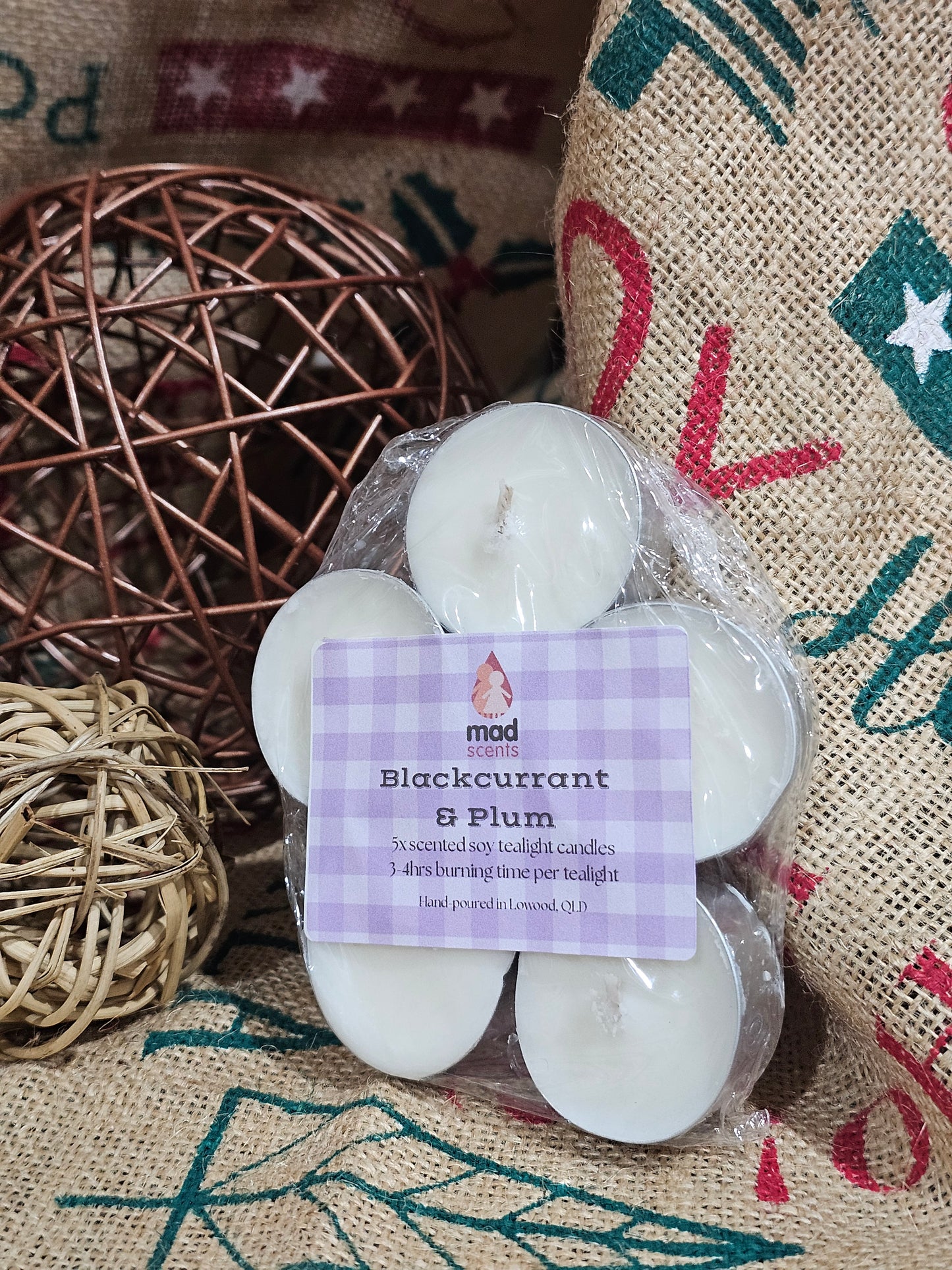 Standard Tealights - 5pack (Seasonal Fragrances)