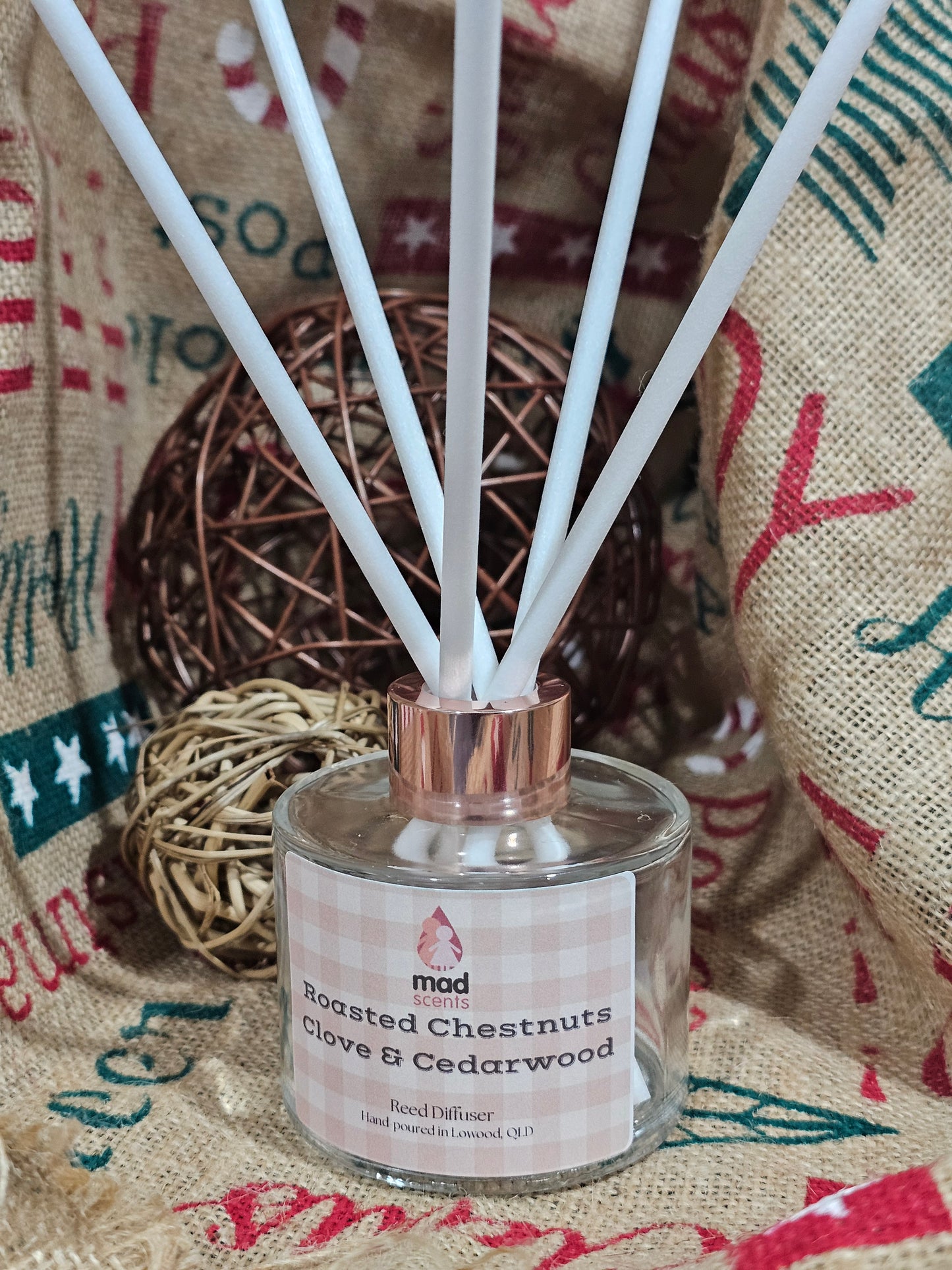 Roasted Chestnuts Clove & Cedarwood - Reed Diffuser 120ml