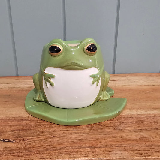 Frog & Lily Pad Oil Burner